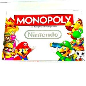 Monopoly 2014 Nintendo Collectors Edition Hasbro Ages 8 to Adult Board Game